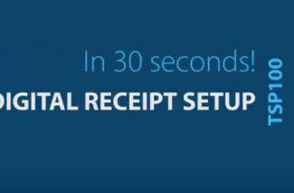 <h4>Digital Receipts</h4> <p>Setup in under 30 seconds</p>